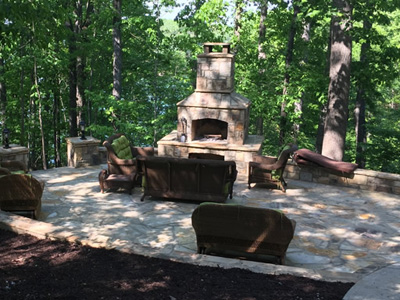 Outdoor Fireplaces, Cumming, GA