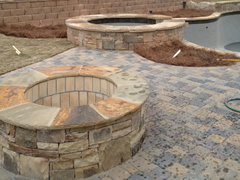 Interlock Pavers & Firepit Cumming GA Concrete Pavers, Johns Creek, GA