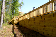 Wood Retaining Wall Cumming GA