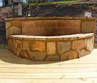 Flagstone Firepit