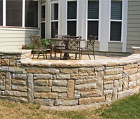 Natural Retaining Wall