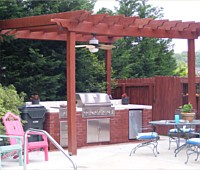 Wood Pergola