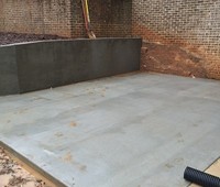 Concrete Retaining Wall