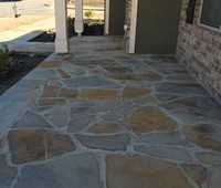 Stone Paver Deck