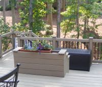 Wood Deck Railing